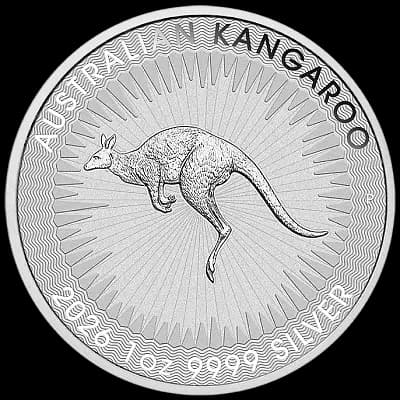 2026 Australian Kangaroo 1oz Silver Bullion Coin