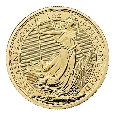 2025 Britannia 1oz Gold Bullion Coin